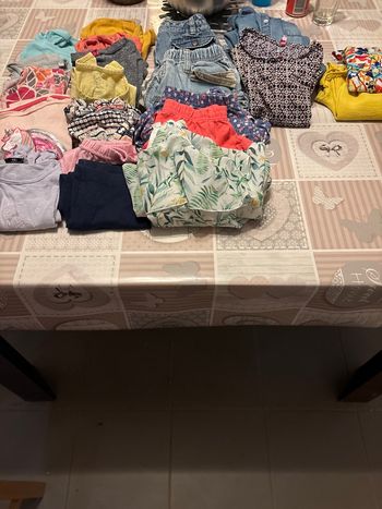 Lot vêtements été fille 