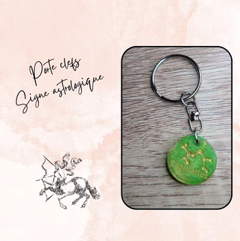 Porte clefs sagittaire