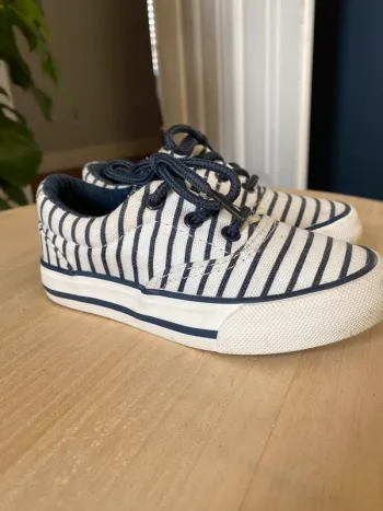 Chaussure en toile rayé Creeks