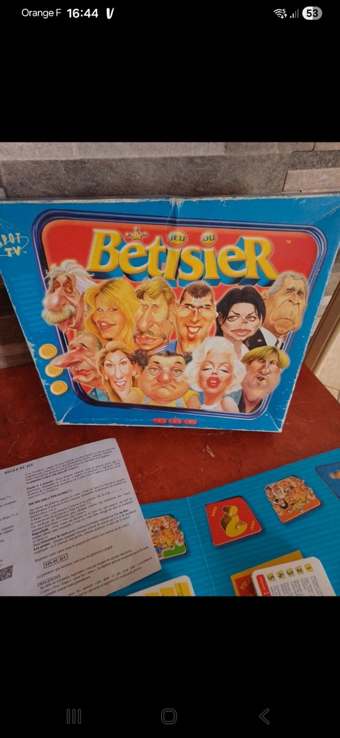 Le jeu du bêtisier - photo numéro 1