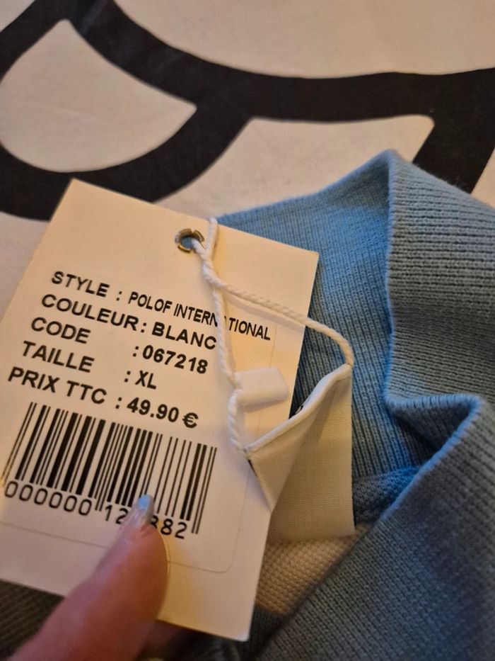 Polo manches courtes Monaco taille XL - photo numéro 6