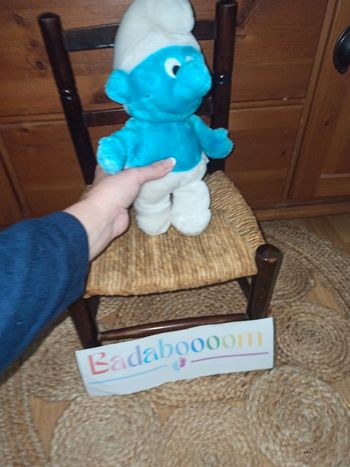 peluche Peyo 1981 Schtroumpf vintage tbe