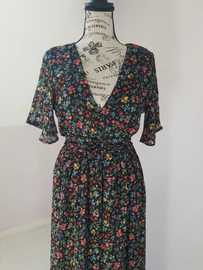 🌺 Superbe robe longue bohème – Jubylee – Taille S / M – Très bon éta - photo numéro 2