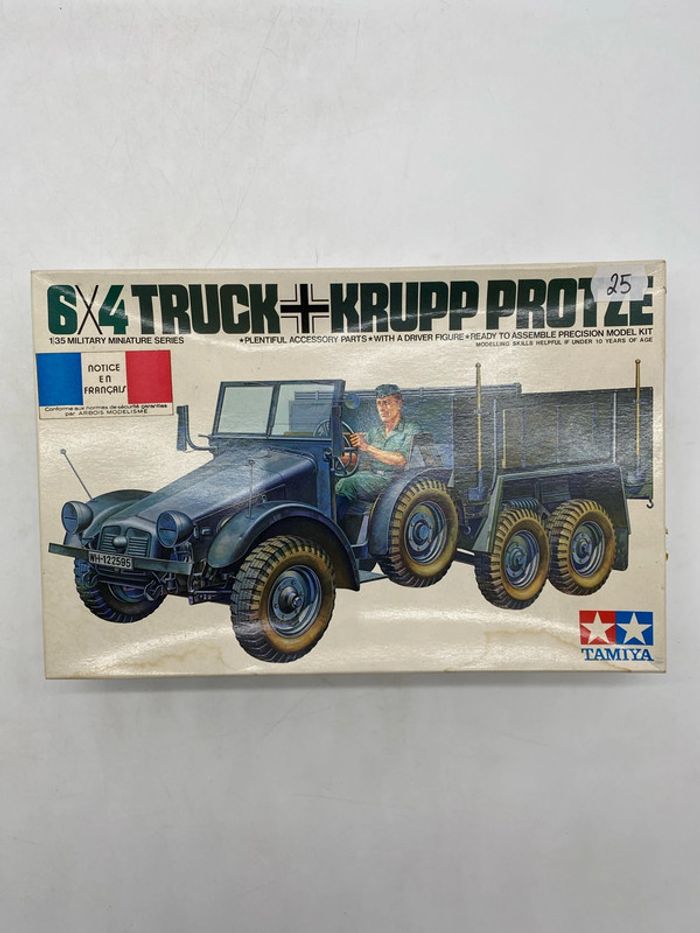 Maquette Tamiya 6x4 Truck Krupp protze