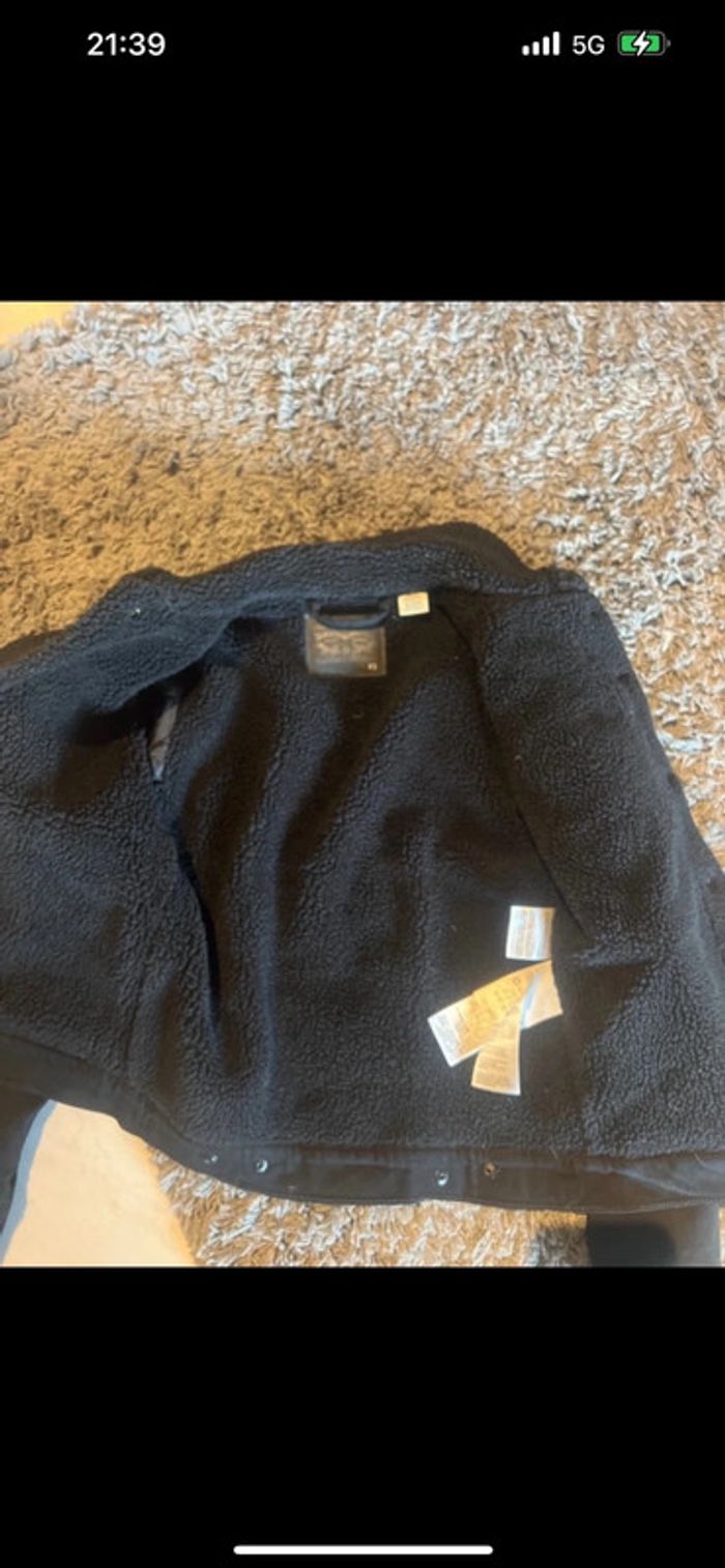 Veste en jean doublée Levis taille xs - photo numéro 6