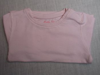 T-shirt rose, 3 mois