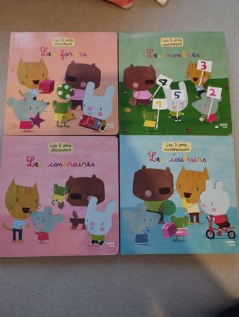 Lot de 4 livres des 5 amis