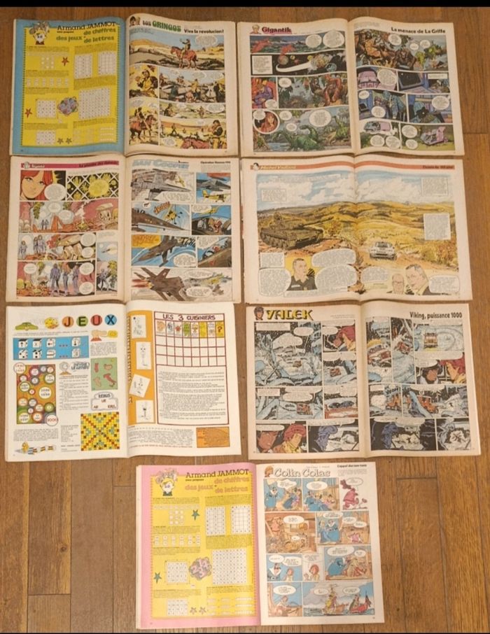 Lot de 7 anciens magazines Super As + superJ 1979/1980 Vintage - photo numéro 7