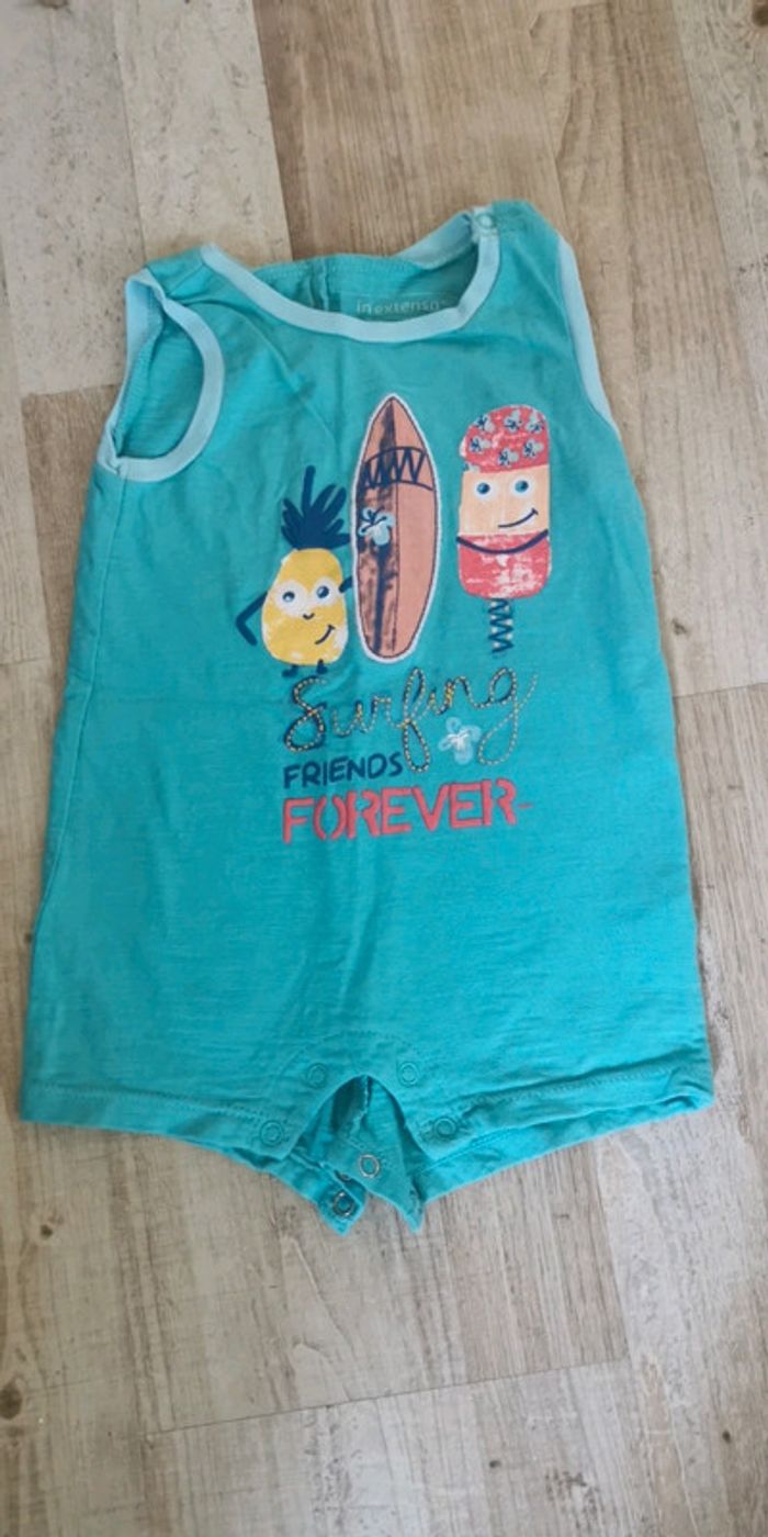 Combishort 74 cm 9 mois