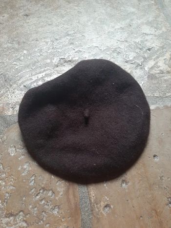 Béret femme marron