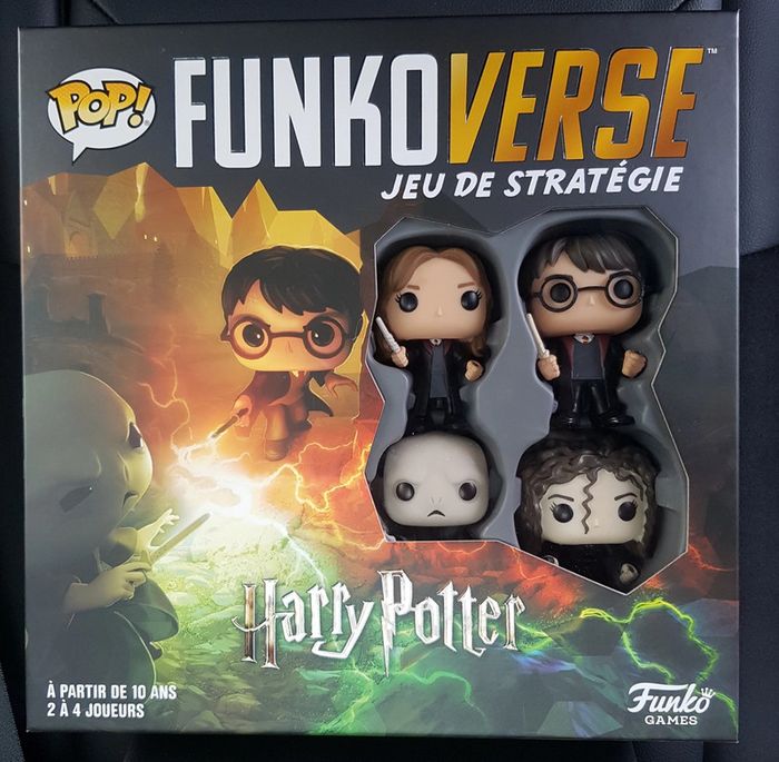 Jeu de société stratégie Harry potter funko pop!