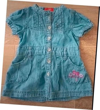 Superbe robe jean 3 mois