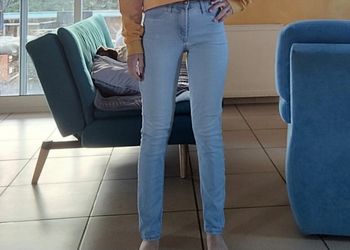Jean skinny bleu
