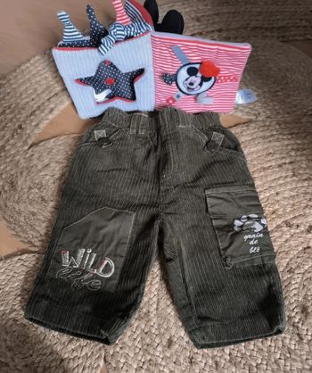 Pantalon velours