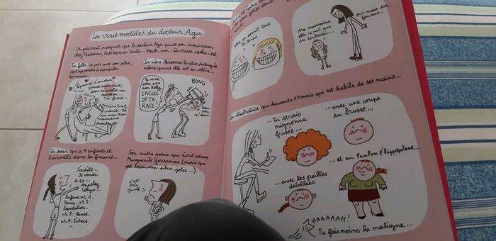 livre la vraie vie du docteur Aga neuf - photo numéro 3