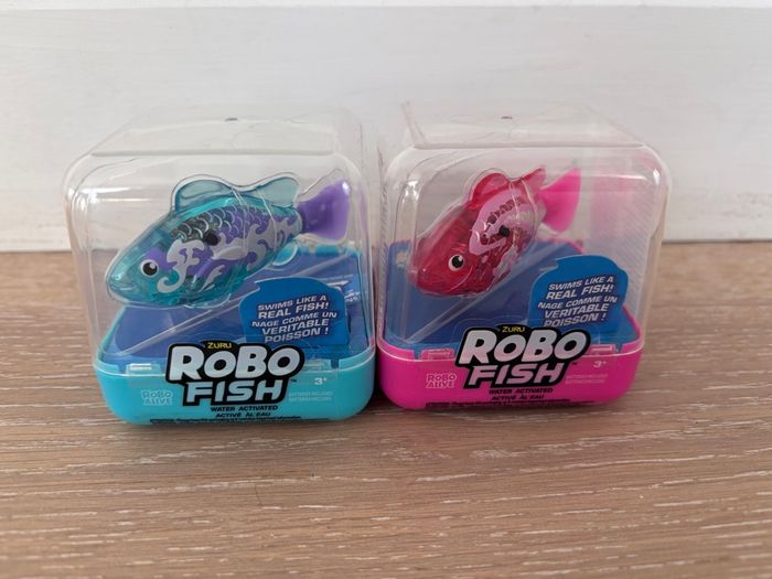 Jeu lot de 2 robo fish Zuru neuf emballé - photo numéro 4