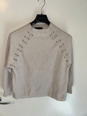 Pull blanc / crème - Taille XL - Amisu