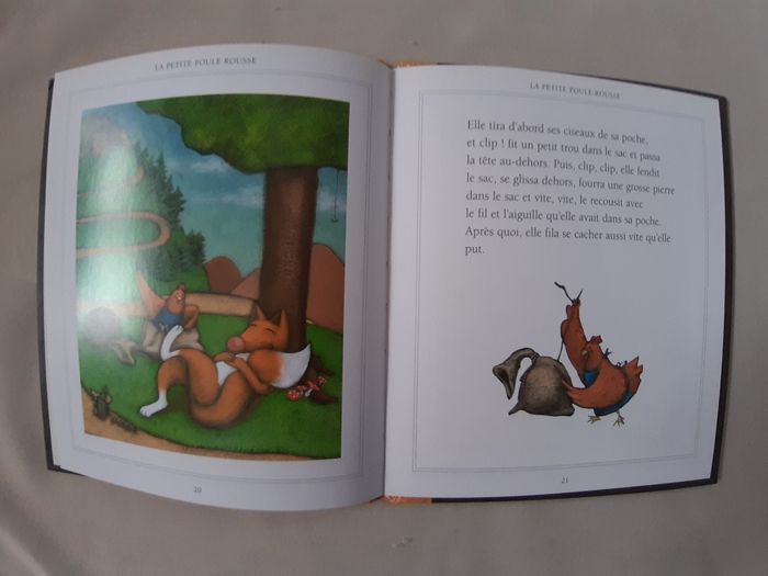 Livre enfant - La petite poule rousse - Nathan - dès 3 ans - photo numéro 7