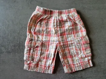 Short Rayé,  Garçon 12 mois