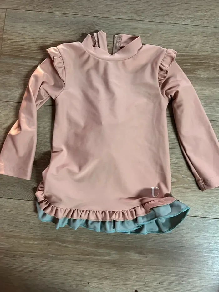 Maillot protection solaire avec chouchou taille 86-92 cm - photo numéro 8