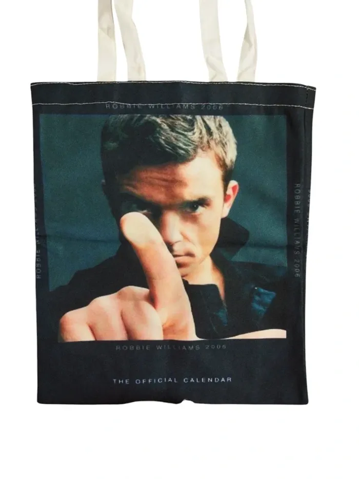 Tote bag sac cabas Robbie Williams