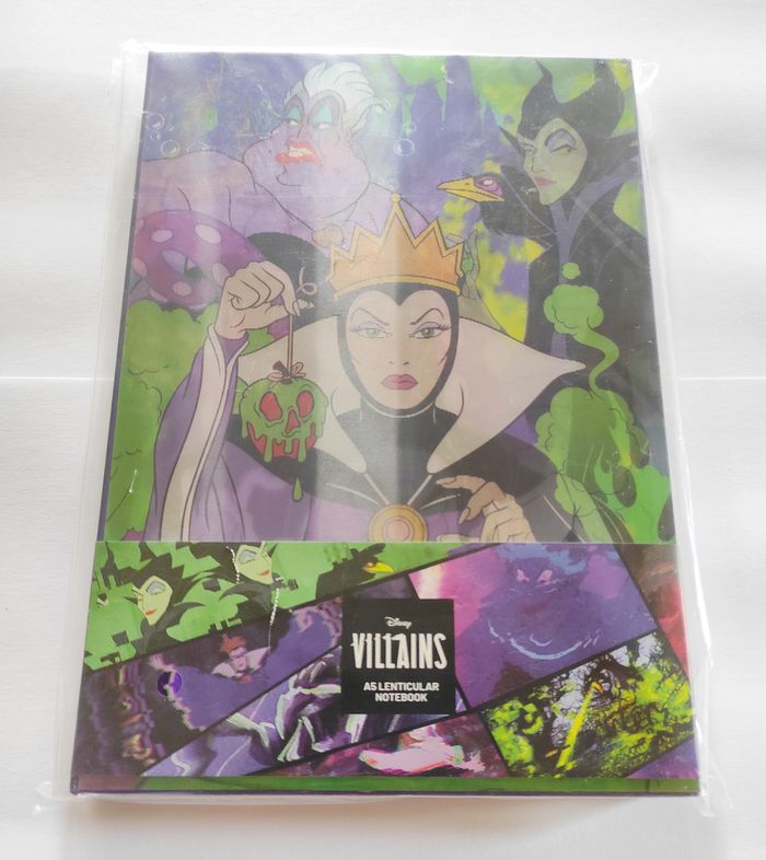 DISNEY : VILLAINS - Notebook Lenticulaire - Format A5 - photo numéro 2