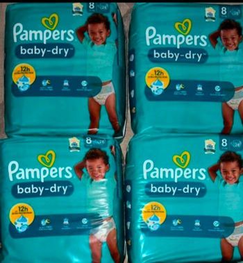 Pampers baby dry Taille 8