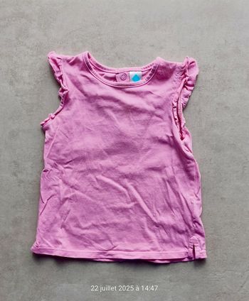 Tee-shirt fille - 24 mois