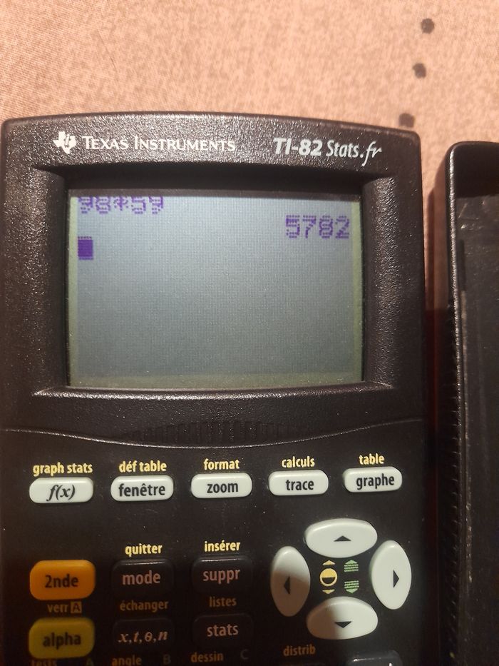 Texas instruments Ti-82 stats.fr - photo numéro 5