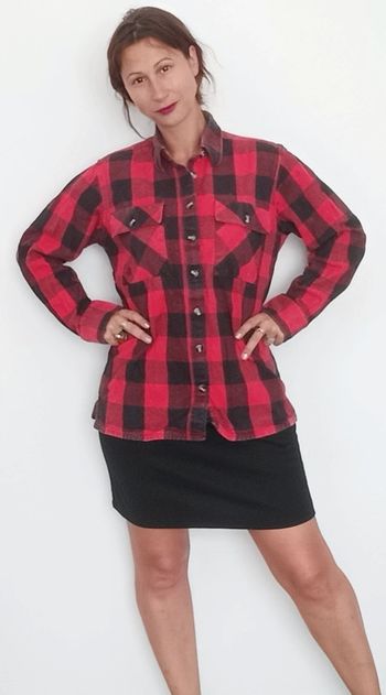 Chemise bûcheron épaisse vintage