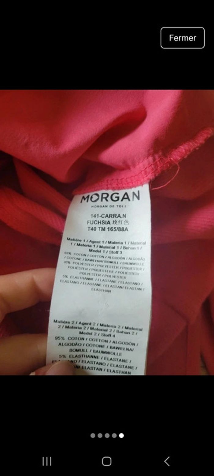 Chemise morgan 38/40 - photo numéro 5