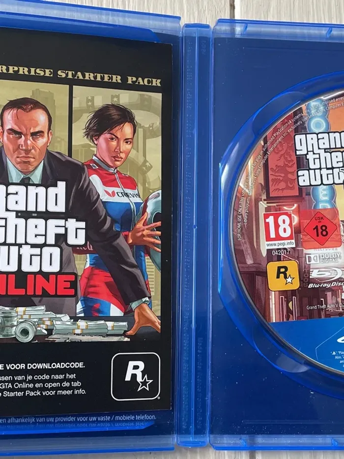 Jeu PlayStation 4 Grand Theft Auto V Premium Édition Gta 5 Import Pays Bas. - photo numéro 3