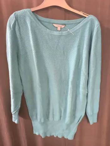 317206 pull bleu femme T2 zamba