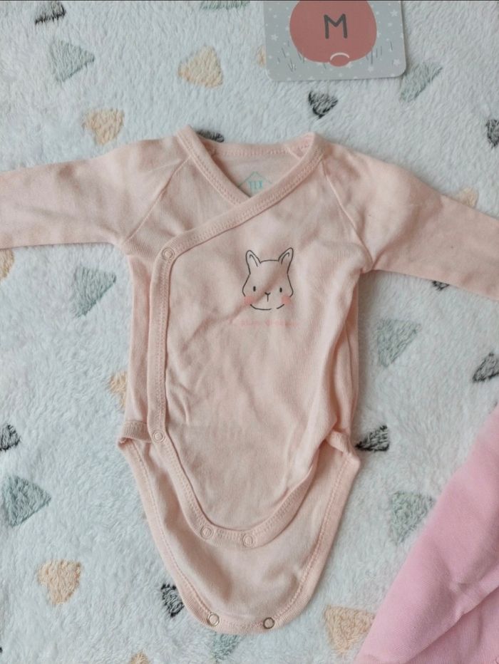 Lot de 2 bodies 1 mois - photo numéro 4