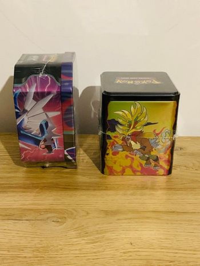 2 boites scellé Pokémon : tin cube + pokebox - photo numéro 3