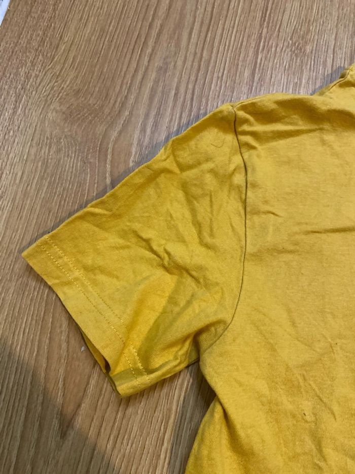 T shirt jaune moutarde garçon - photo numéro 4