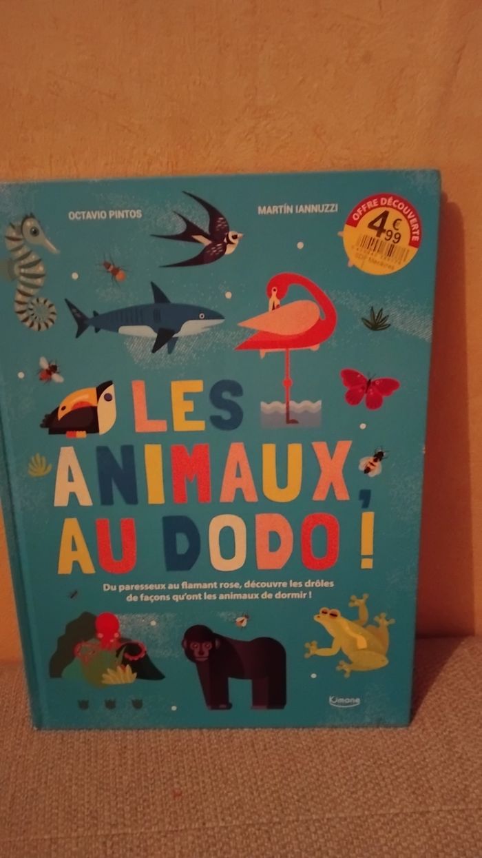 Livre les animaux au dodo