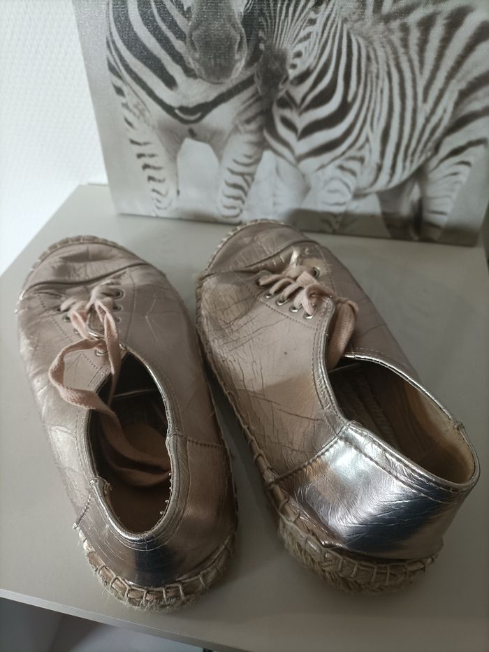 Chaussures dorée rose - photo numéro 3