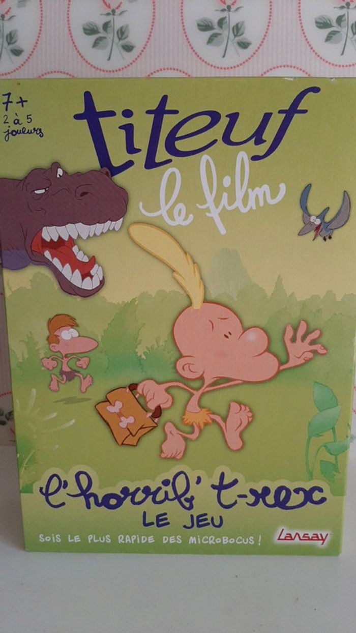 Titeuf jeu l horrible t-rex lansay