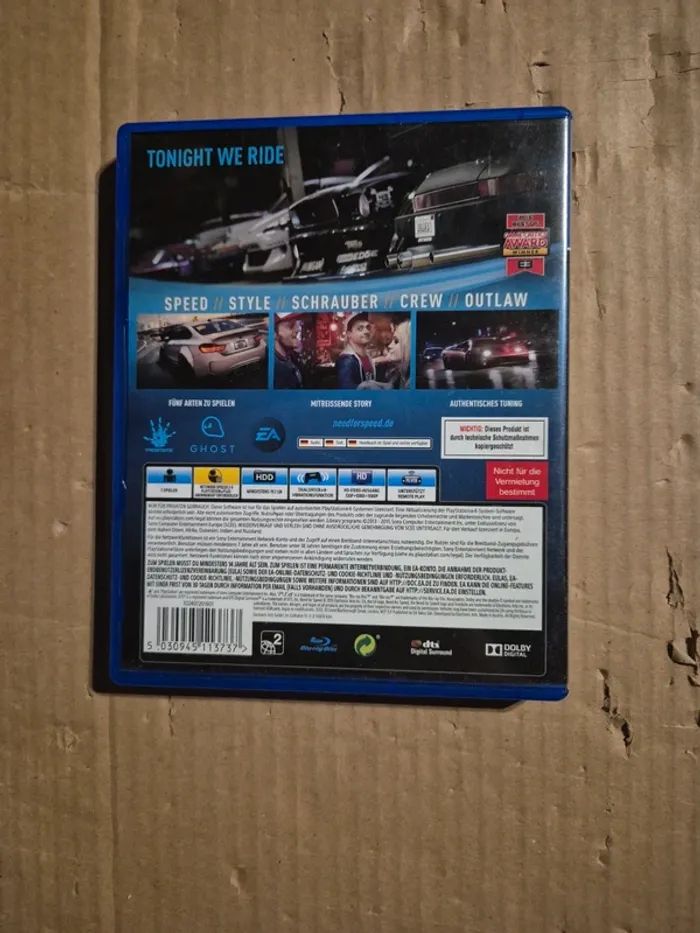 Need for Speed pour PS4 - photo numéro 2