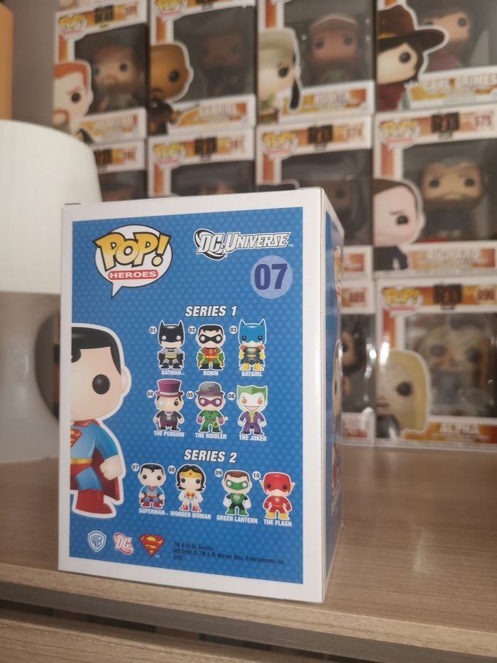 Funko Pop Heroes DC Universe 07 Superman - photo numéro 3