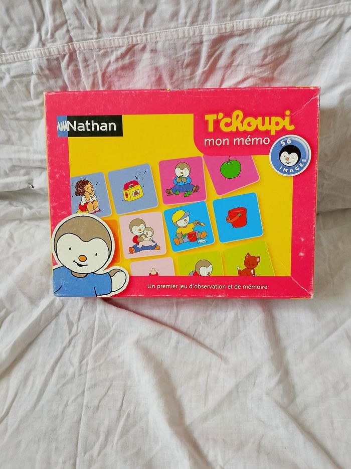 T'choupi mon mémo Nathan complet