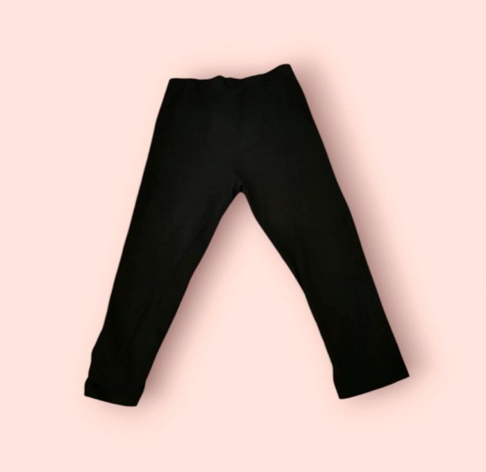 Legging court capri noir kiabi taille 10 ans