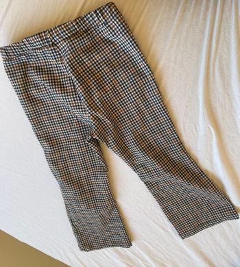 Pantalon flare Zara à carreaux