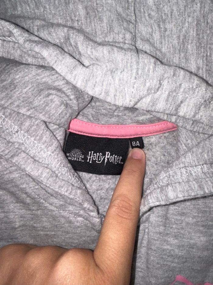 Gilet gris et rose Harry Potter - 8 ans - photo numéro 3