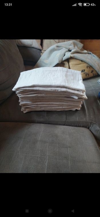 20 langes prépliés Bambino Mio