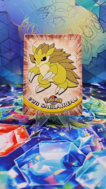 Carte Pokémon Topps n°28 Sablaireau Series 1 FR