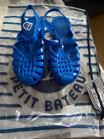 Sandale de plage Petit bateau bleu 33/34