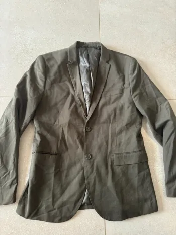 Blazer vert foncé H&M, taille 52, très bon état