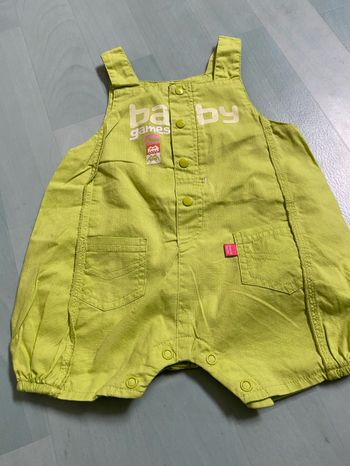 Salopette courte -barboteuse